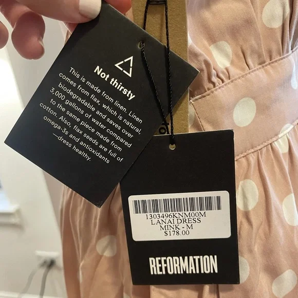 NWT Reformation Size Medium Dress - Picture 6 of 8